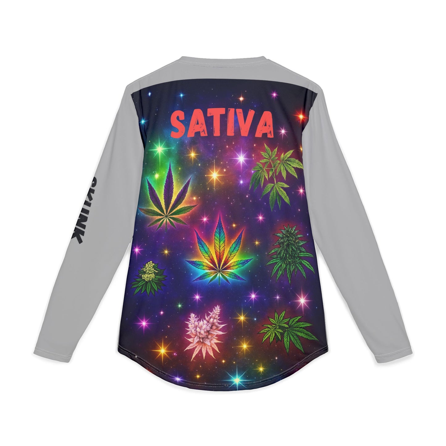 Simple Expressions- Sativa- Men's UV Protection Long Sleeve Shirt (AOP)