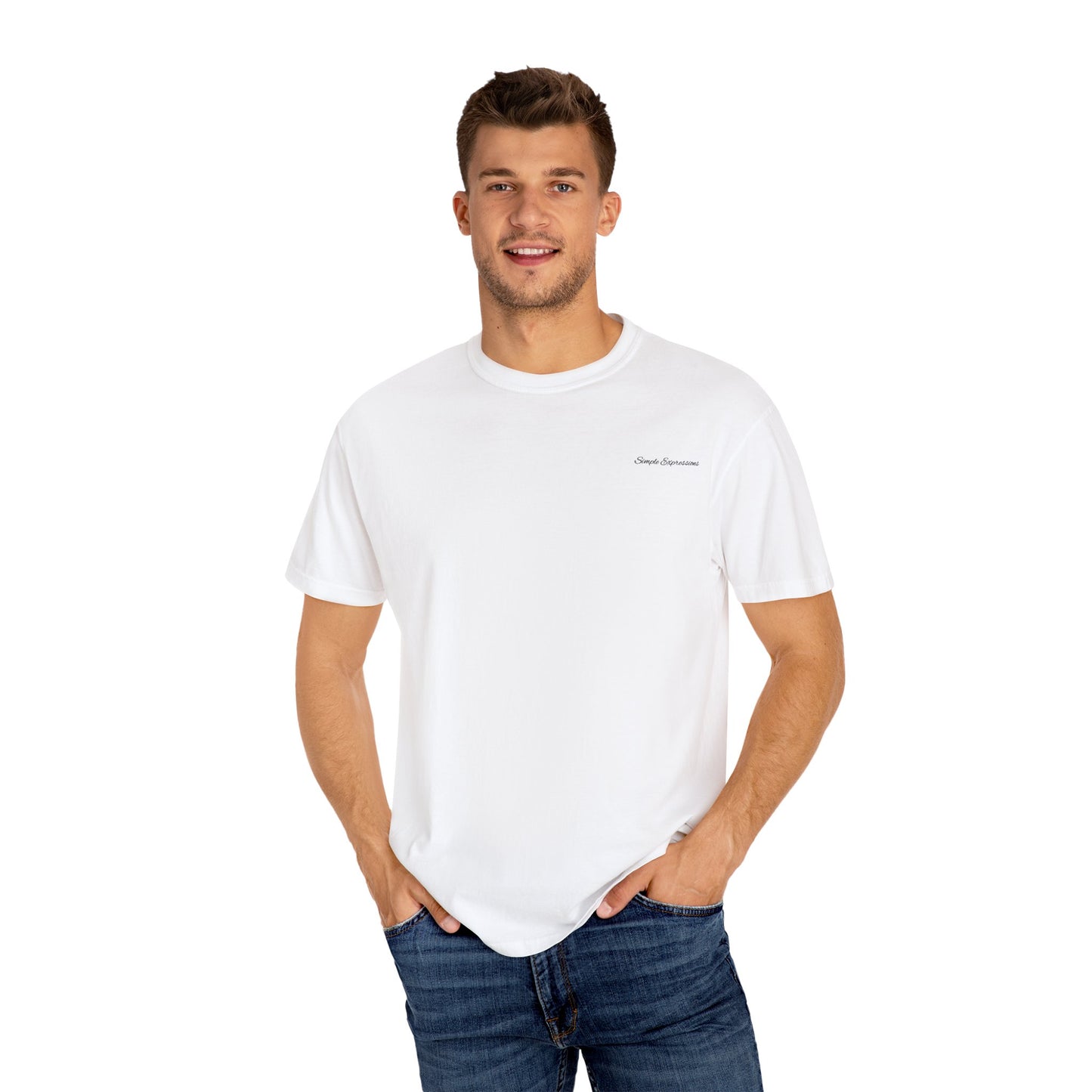 Simple Expressions Unisex Garment-Dyed T-shirt