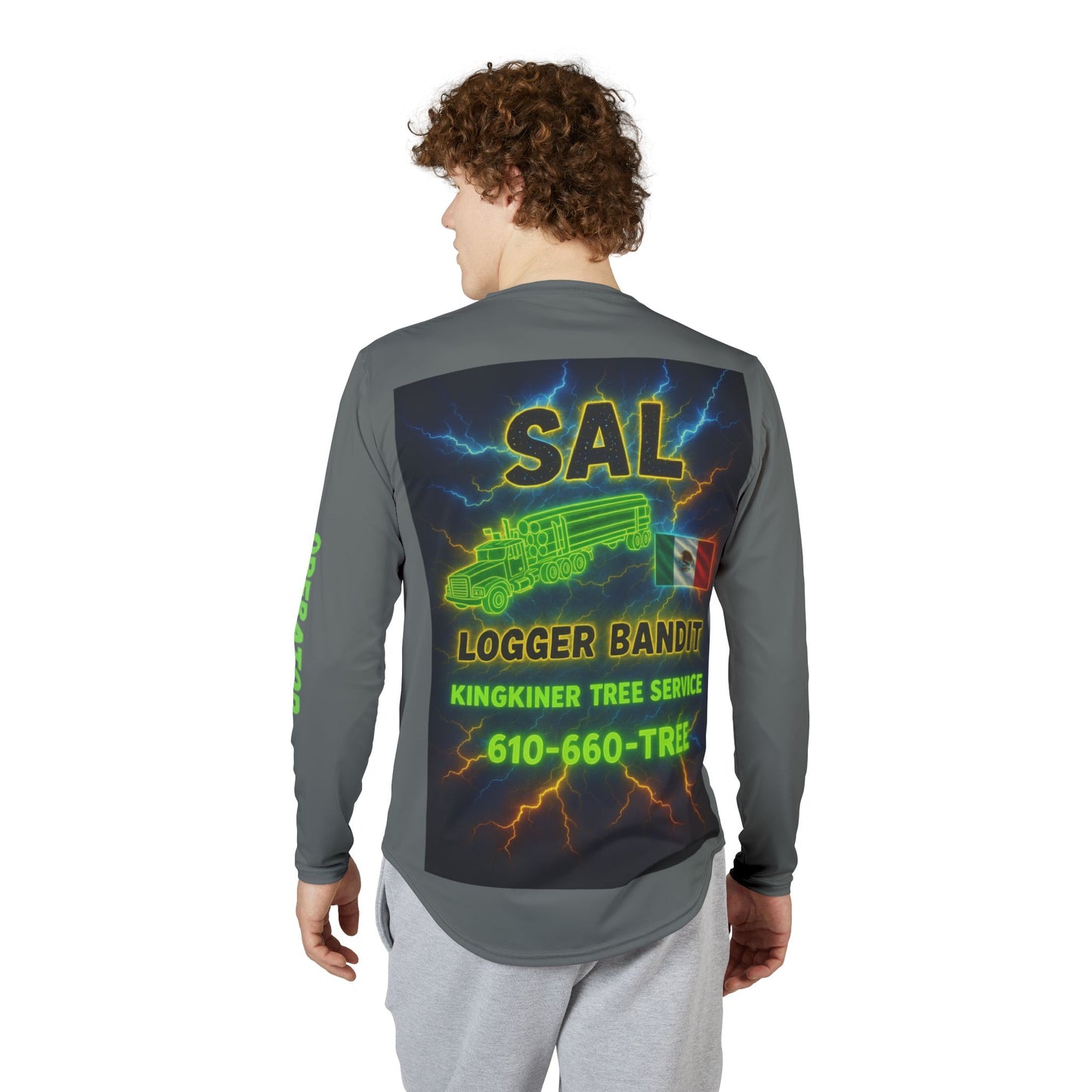 Simple ExpressionsMen's UV Protection Long Sleeve Shirt (AOP)