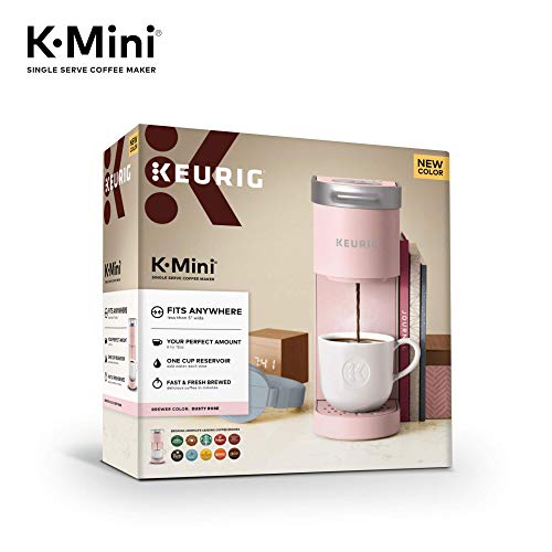 Keurig K-Mini Single Serve K-Cup Pod Coffee Maker, 6 to 12oz Brew size, with Cord Storage, Perfect for Small Spaces, Black