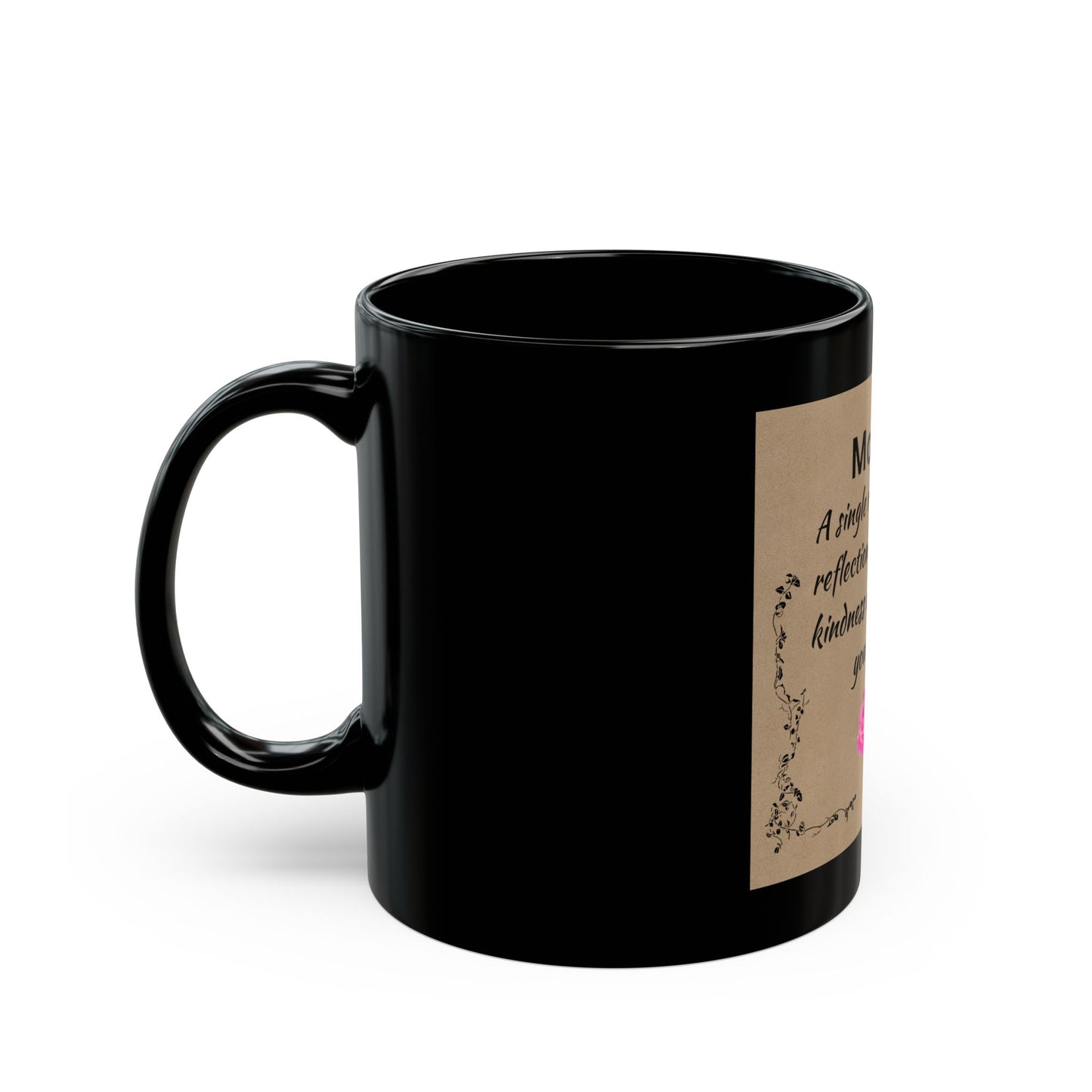 Simple Expressions Black Mug (11oz, 15oz)