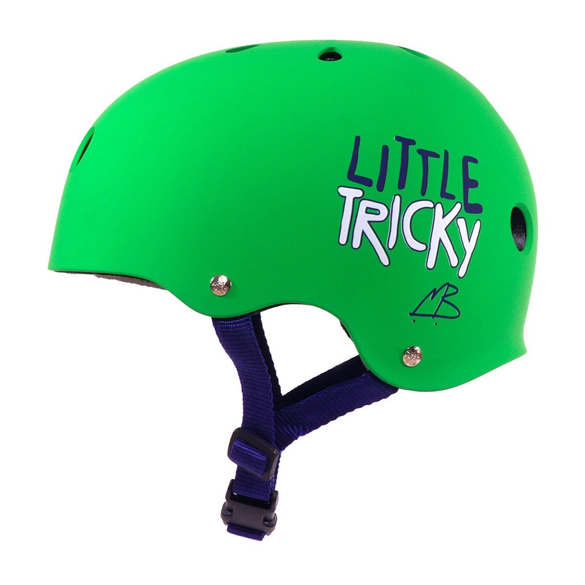 Triple Eight Triple Eight Little Tricky Dual Certified sweatsaver Kids Skateboard and Bike Helmet