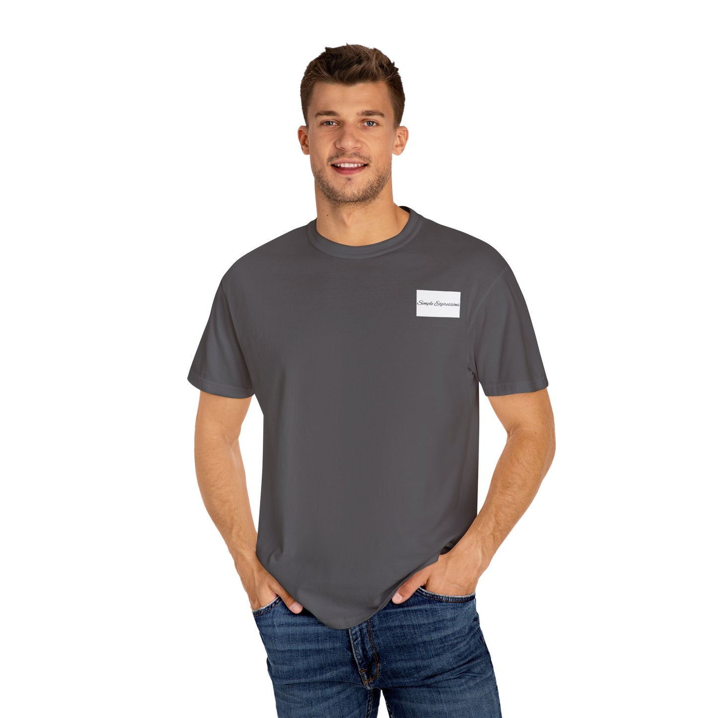 Simple Expressions Unisex Garment-Dyed T-shirt