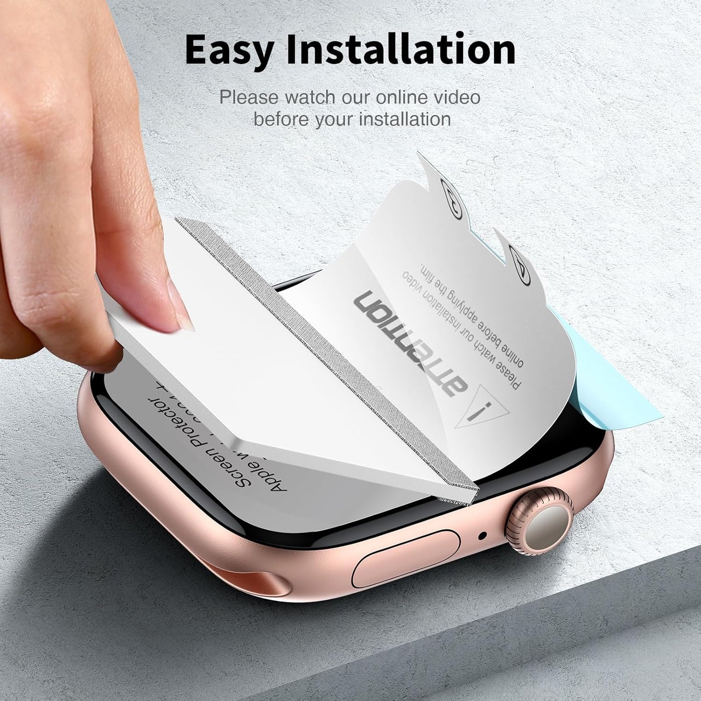 LK 6 Pack for Apple Watch Series 11/ Series 10 Screen Protector 42mm - Anti-Scratch, Self-Healing Soft TPU Screen Protector for Apple Watch 42mm, Bubble Free, HD Transparent, Touch Sensitive