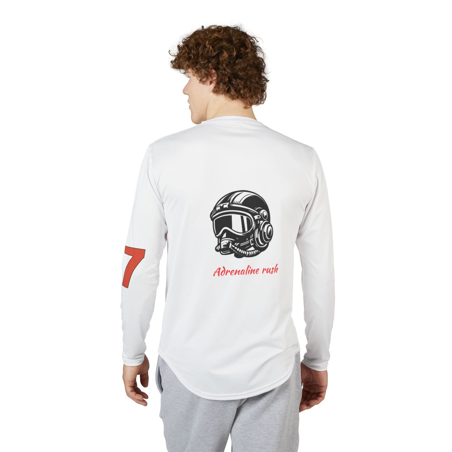 Simple Expressions- High Octane Men's UV Protection Long Sleeve Shirt (AOP)