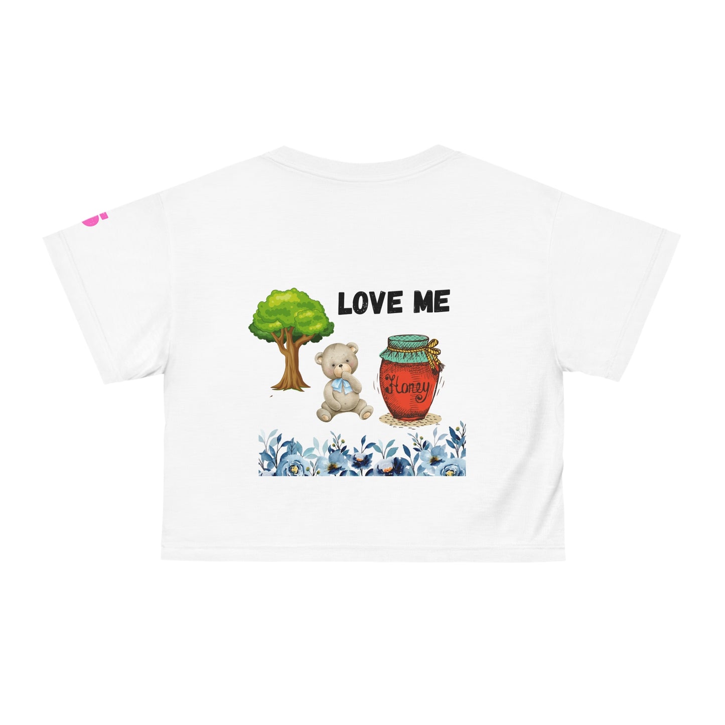 Simple Expressions- Jalena’s teddy bear collection 7 of 15 Crop Tee (AOP)