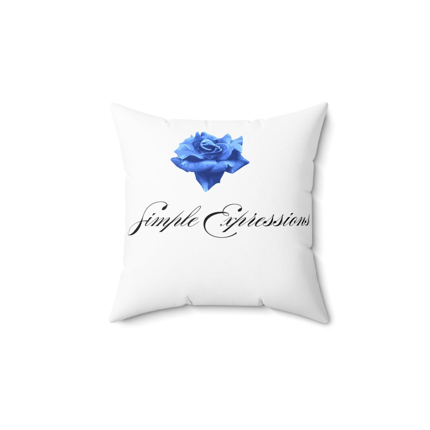 Simple Expressions spun Polyester Square Pillow