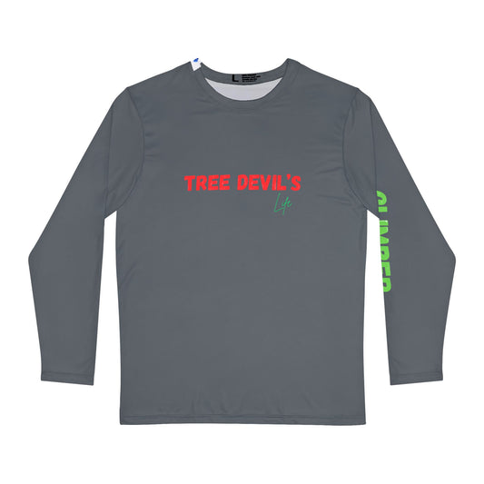 Simple Expressions- work ethics Men's Long Sleeve Shirt (AOP)