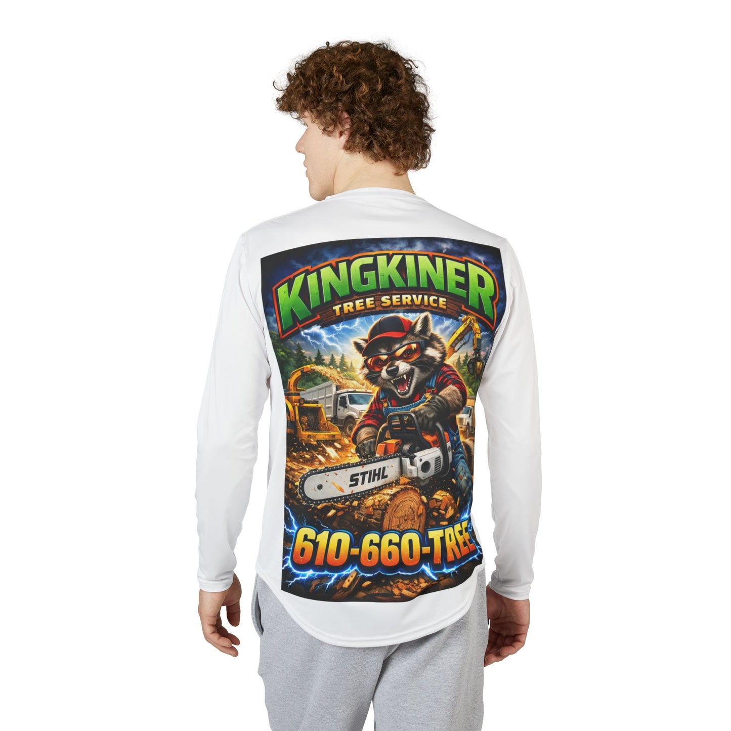 Men's Tree devil’s life UV Protection Long Sleeve Shirt (AOP)