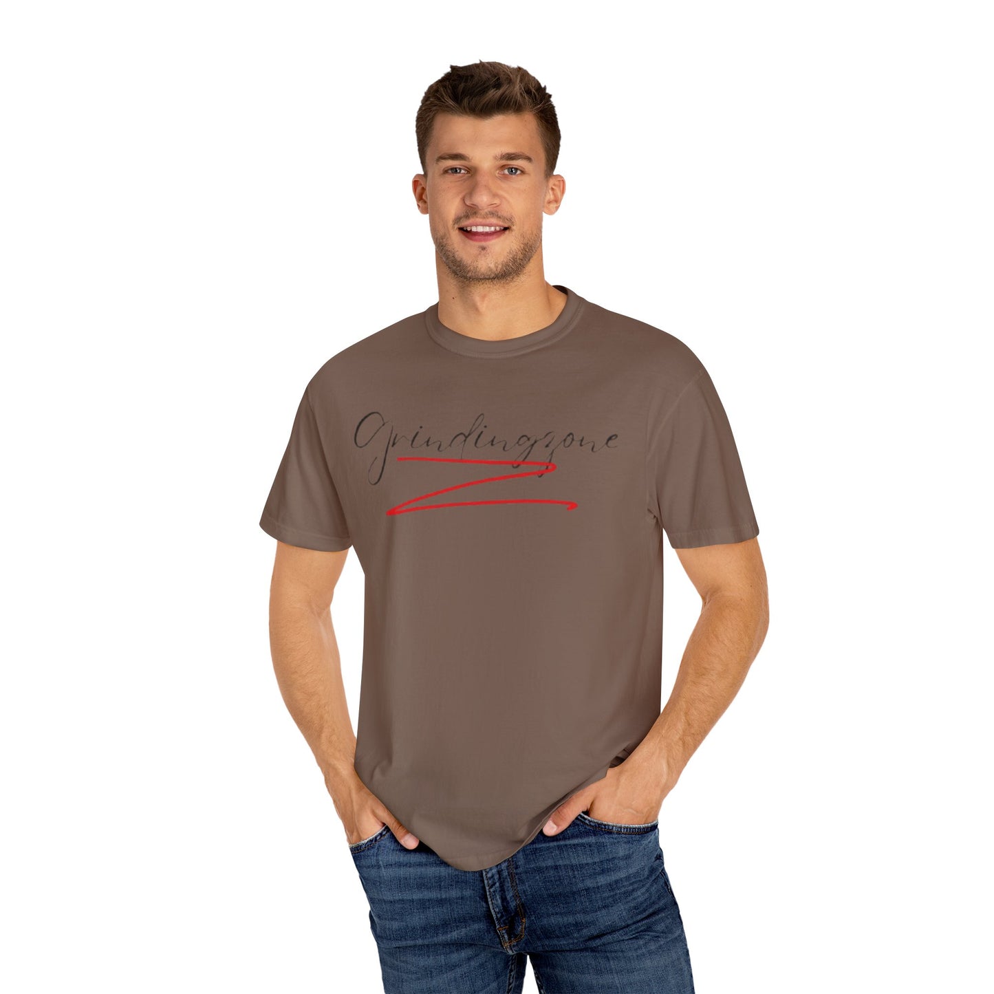 Simple Expressions- Grindingzone Unisex Garment-Dyed T-shirt