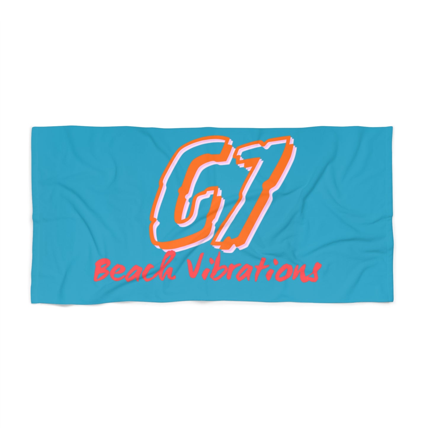G7 Beach vibrations Towel.