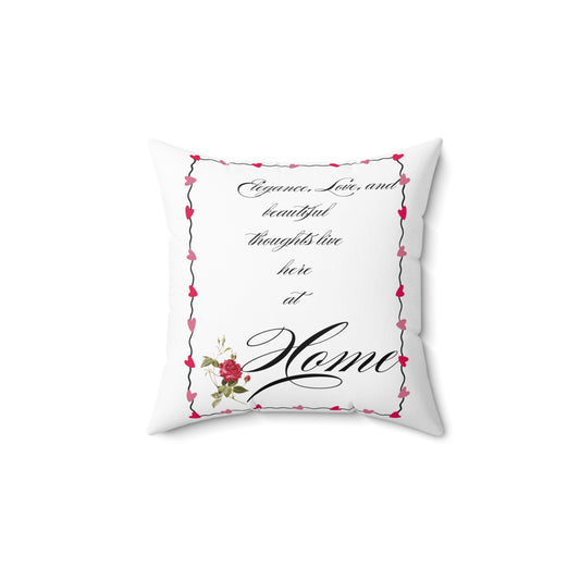 Simple Expressions Spun Polyester Square Pillow