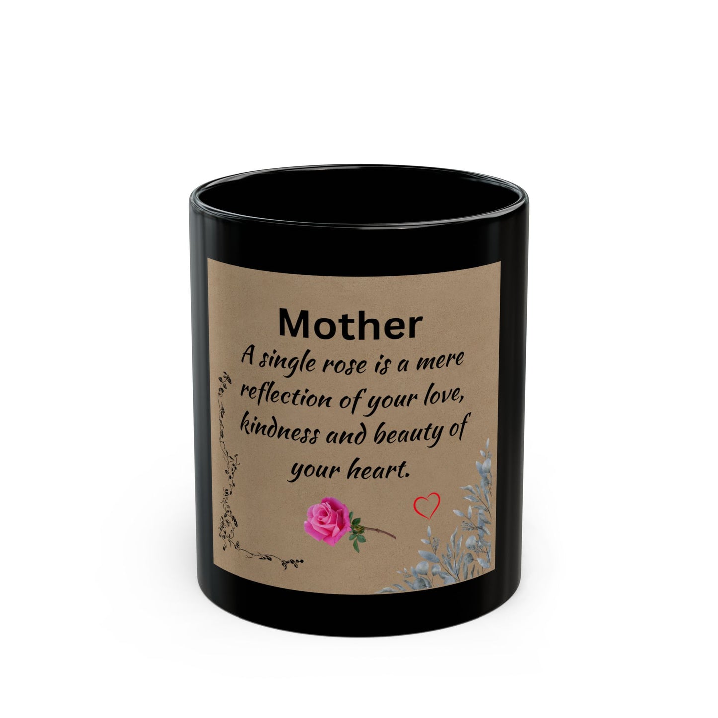 Simple Expressions Black Mug (11oz, 15oz)