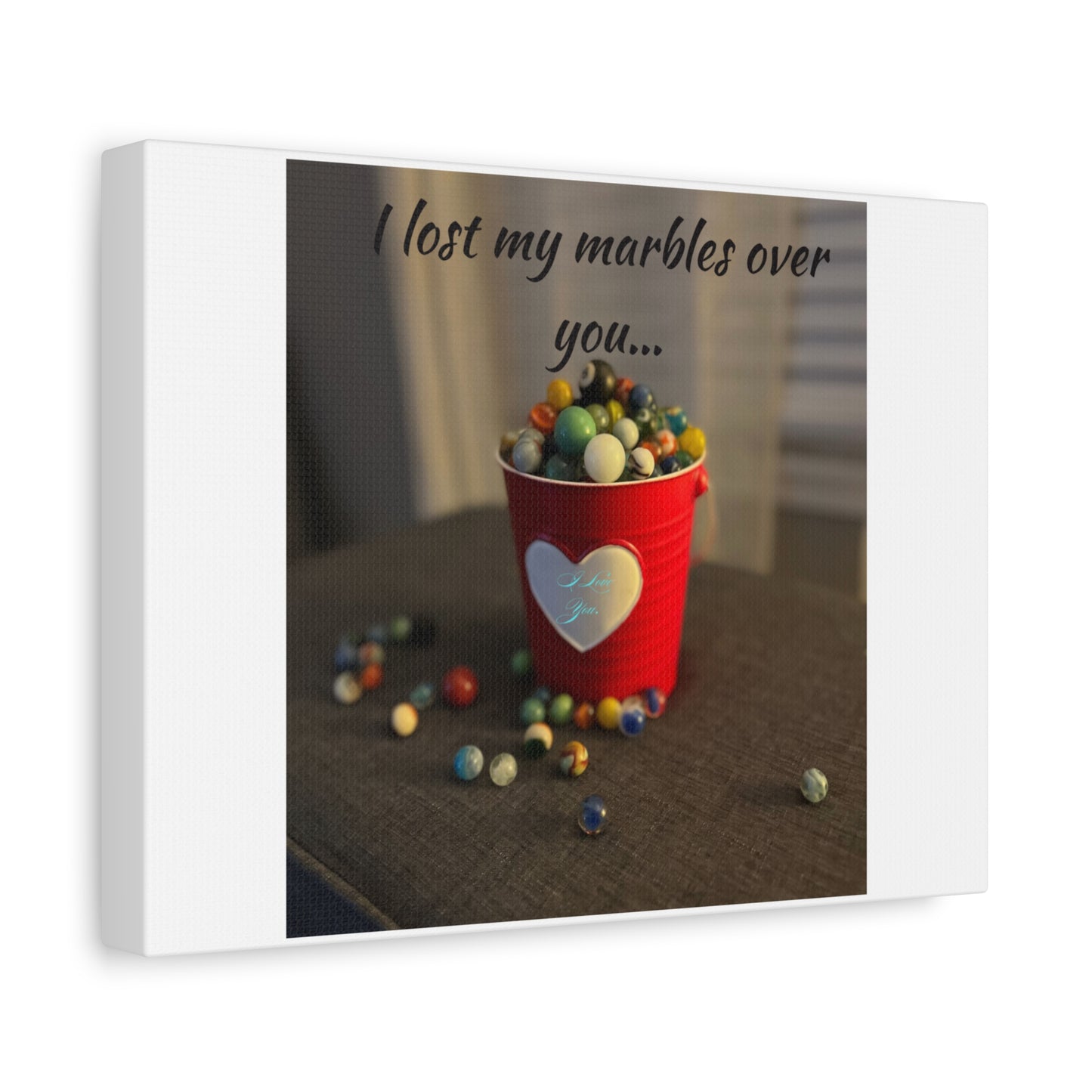Simple Expressions My Marbles Matte Canvas, Stretched, 1.25"