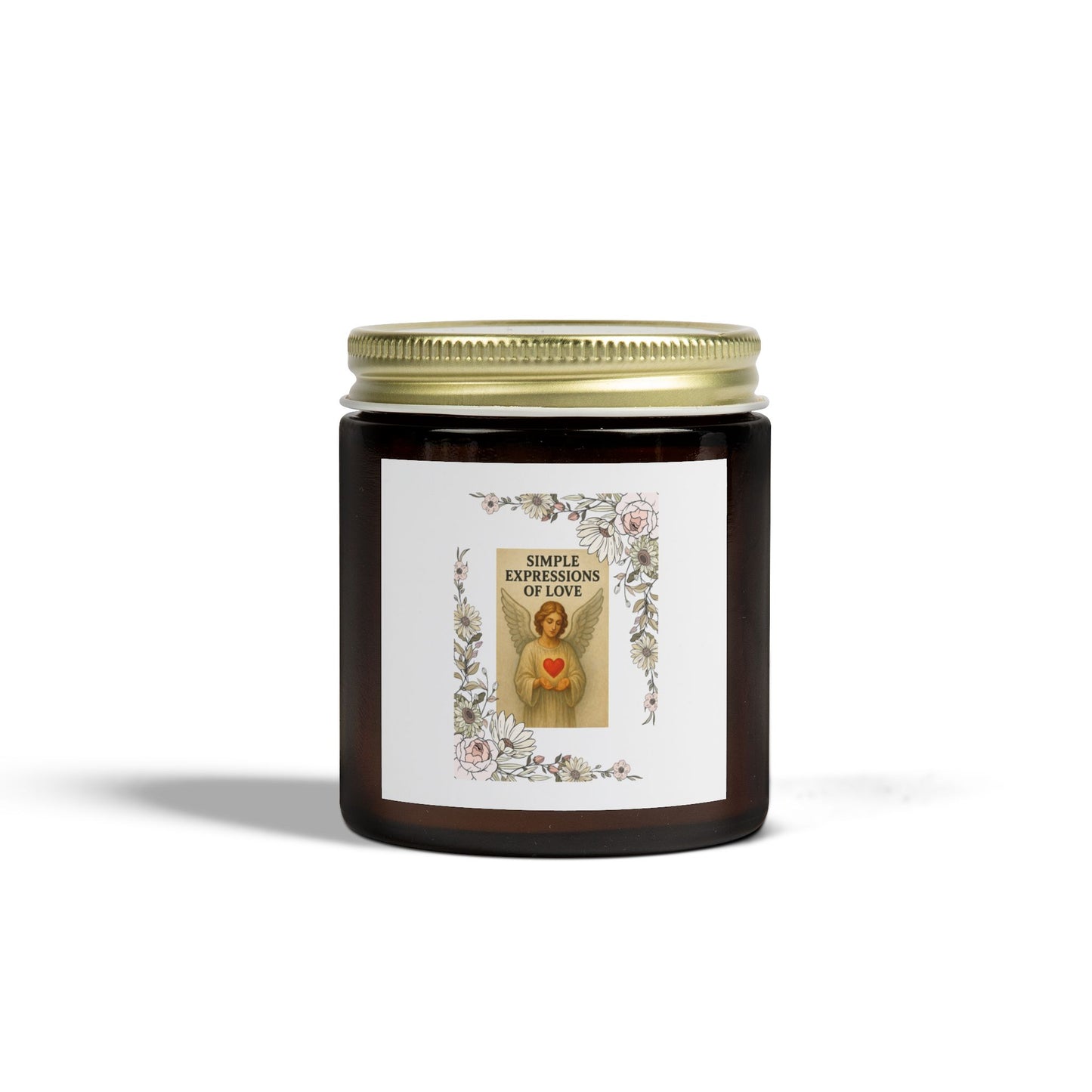 Simple Expressions Scented Candles, Coconut Apricot Wax (4oz, 9oz)