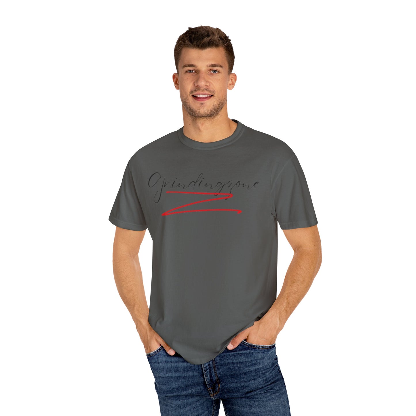 Simple Expressions- Grindingzone Unisex Garment-Dyed T-shirt
