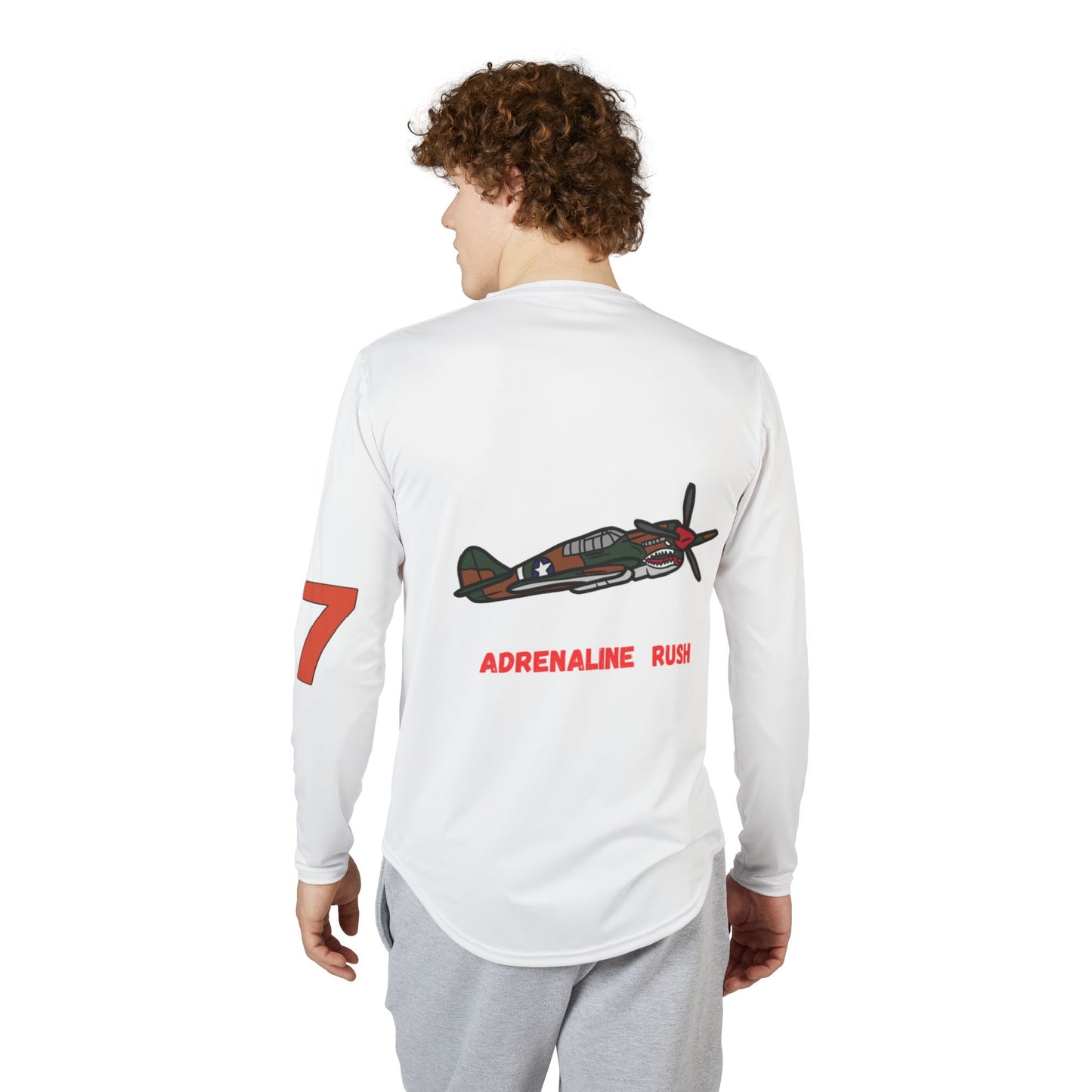 Simple Expressions- High Octane Men's UV Protection Long Sleeve Shirt (AOP)
