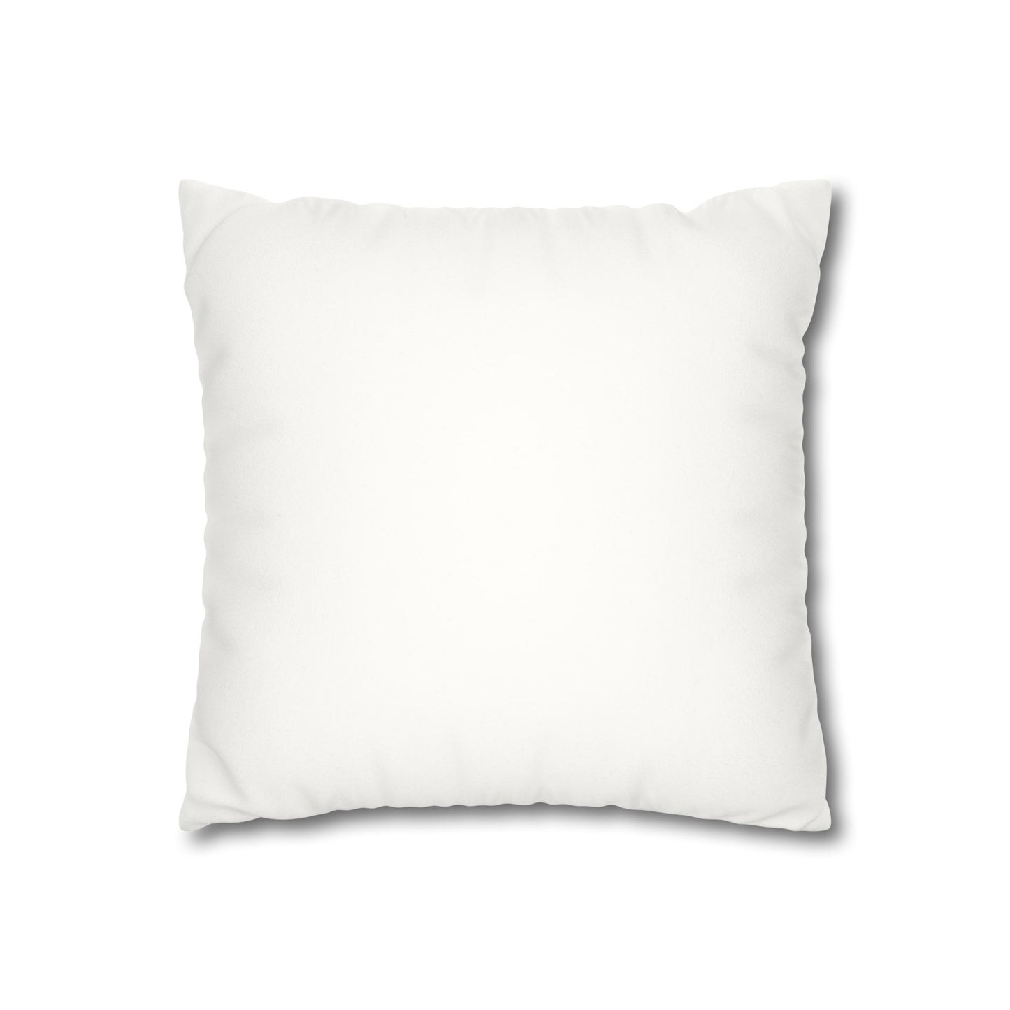 Simple Expressions- Heart Romantic Faux Suede Square Pillowcase – 'Love Without Restrictions' Design