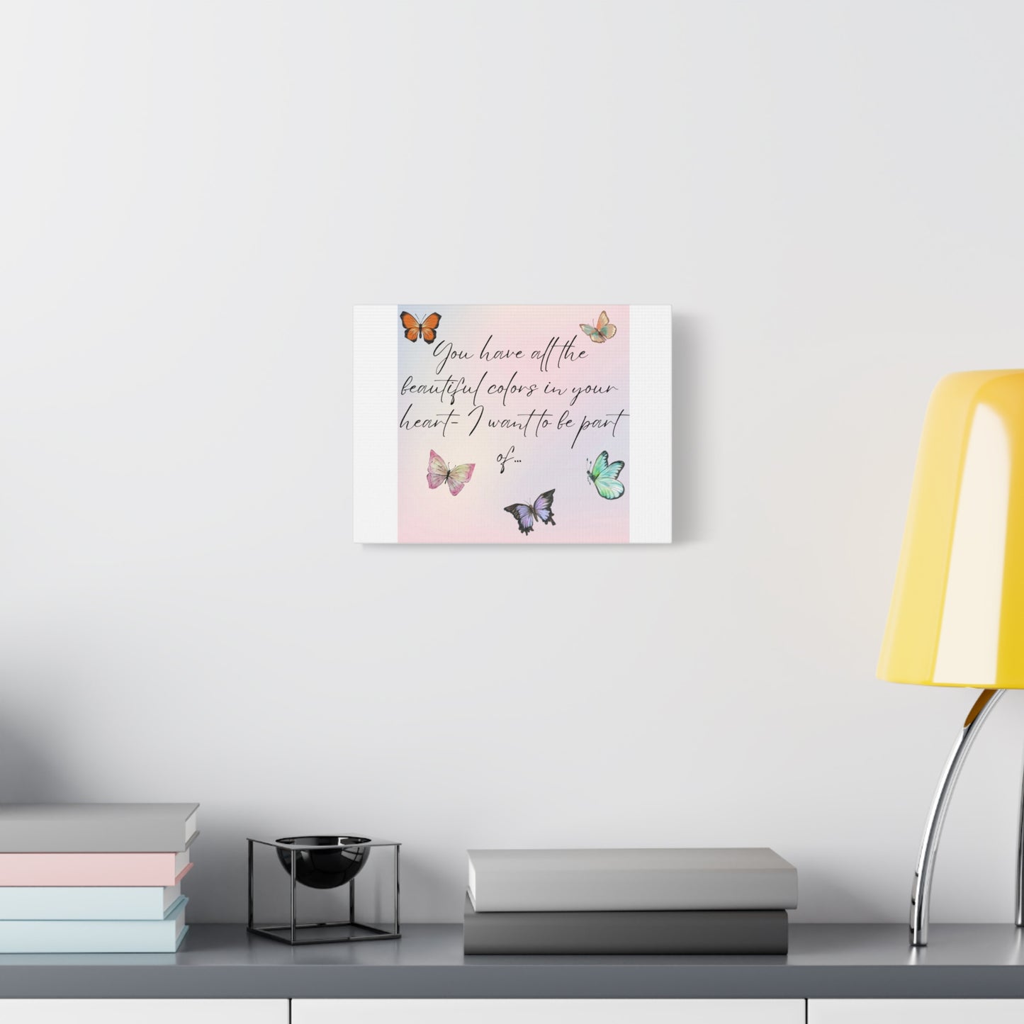 Simple Expressions Canvas Wall Art