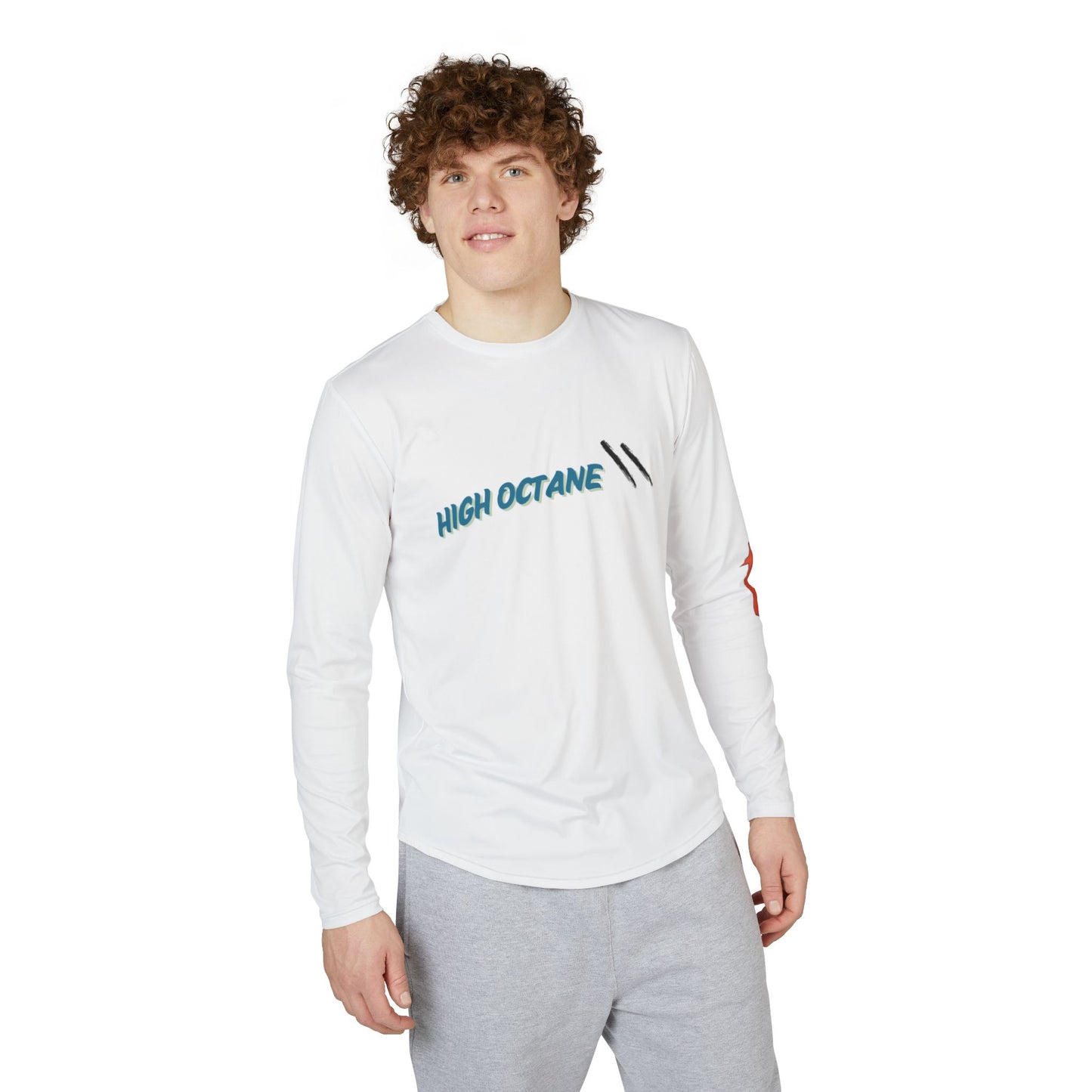 Simple Expressions- High Octane Men's UV Protection Long Sleeve Shirt (AOP)