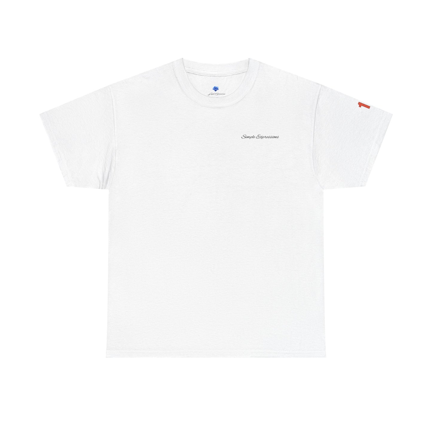 Simple Expressions Unisex Heavy Cotton Tee