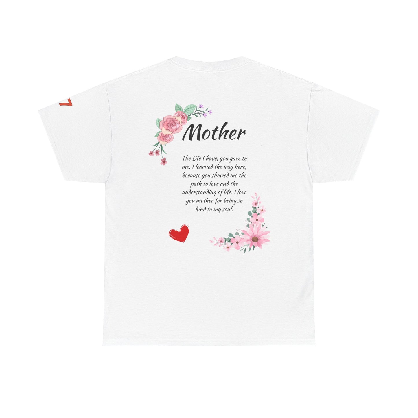 Simple Expressions- Mothers love Unisex Heavy Cotton Tee