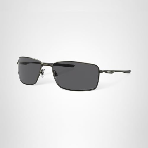 Oakley Men's OO4075 Square Wire Rectangular Metal Sunglasses