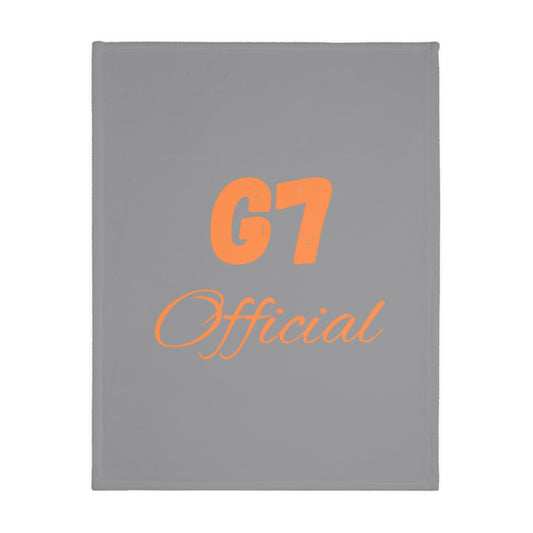 G7Velveteen Microfiber Blanket (Two-sided print)