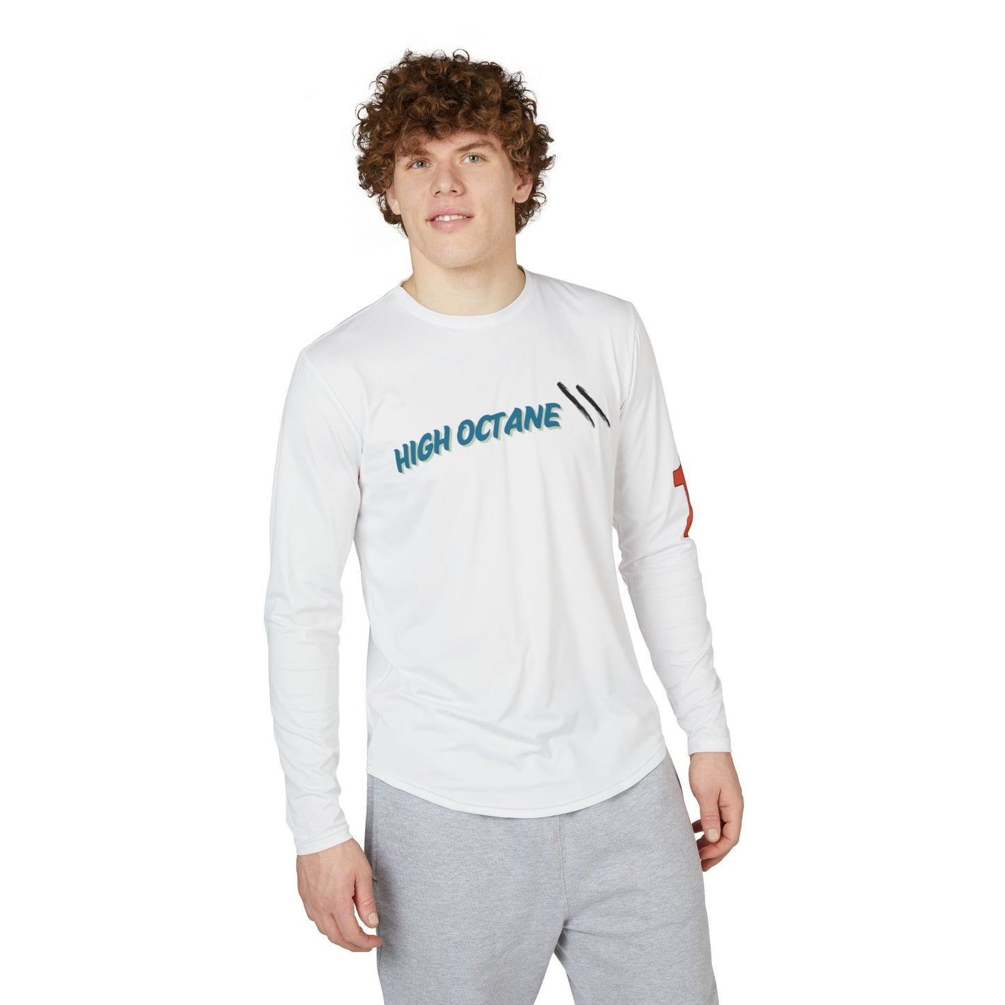 Simple Expressions- High Octane Men's UV Protection Long Sleeve Shirt (AOP)