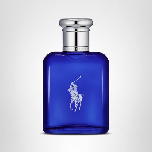 RALPH LAUREN FRAGRANCES - Polo Blue - Eau de Toilette - Men's Cologne - Aquatic & Fresh - With Citrus, Sage, and Suede - Medium Intensity