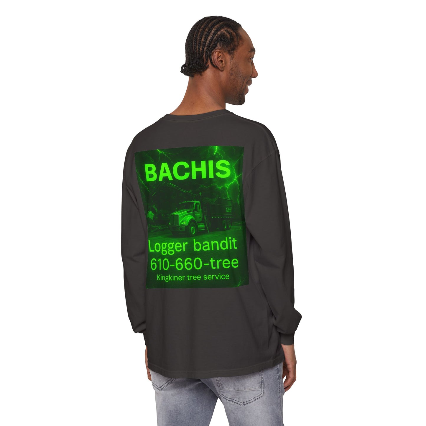 Simple expressions logger bandit T-shirt Unisex Garment-dyed Long Sleeve T-Shirt