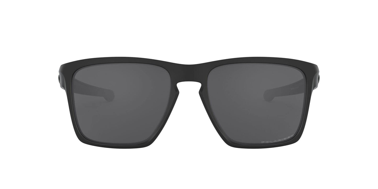 Oakley Man Sunglasses Matte Black Frame, Grey Lenses, 57MM