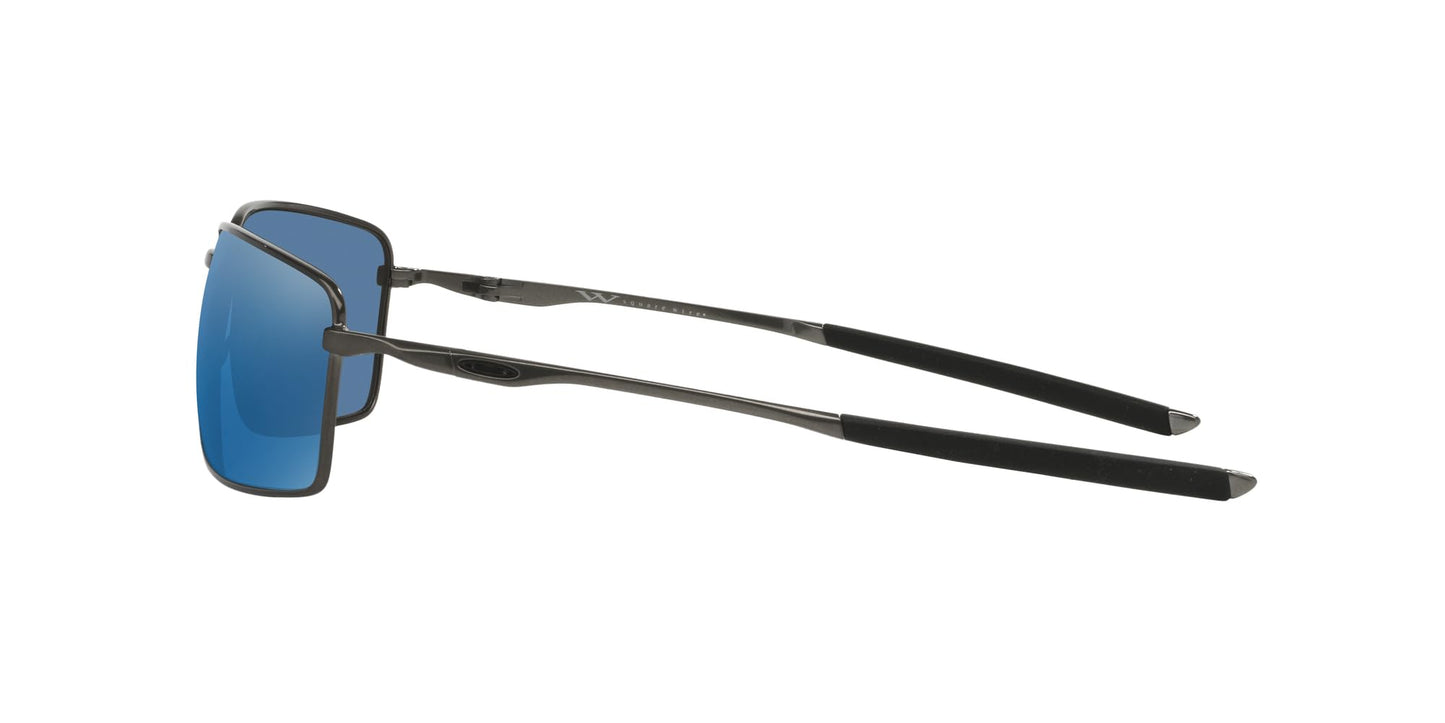 Oakley Men's OO4075 Square Wire Rectangular Metal Sunglasses