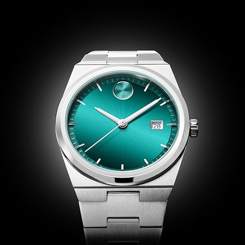 Movado Bold Quest Men's Sport Watch - Swiss Quartz Movement, Stainless Steel Link Bracelet - 5 ATM Water Resistance - Luxury Fashion Timepiece for Him - 40mm