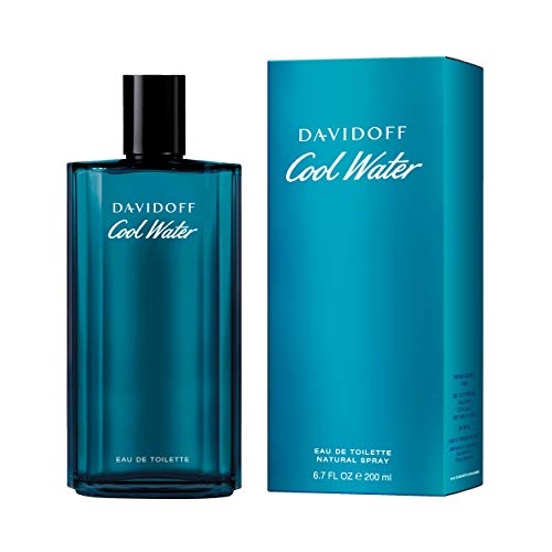 Davidoff Cool Water Eau de Toilette – Aromatic Men's Cologne – With Notes of Coriander, Mint, Lavender & Amber – Long Lasting Fragrance