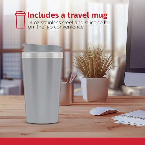 Holstein Housewares 5 Cup Drip Coffee Maker – Compact and User-Friendly with Auto Pause & Serve, Reusable Filter, Measuring Spoon & Glass Carafe, Office & Dorm Use, Teal