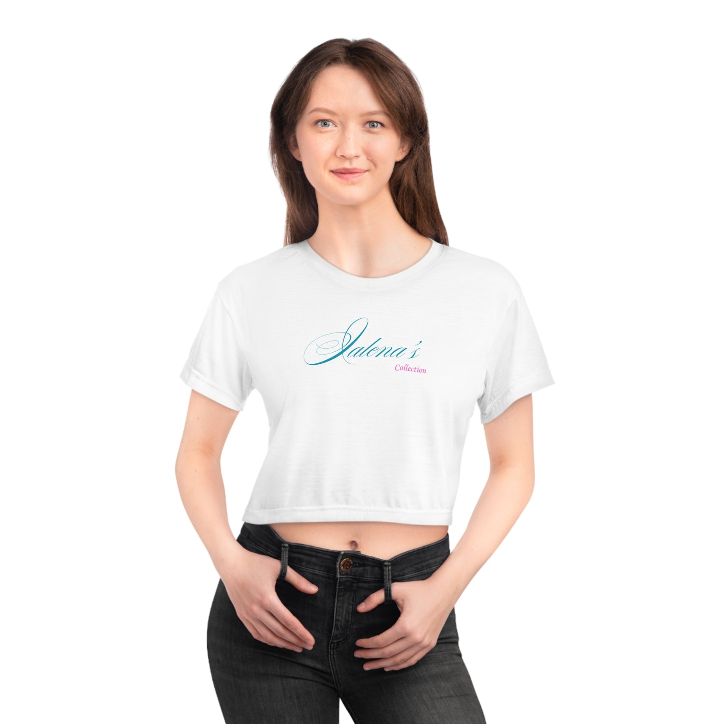 Simple Expressions- Jalena’s teddy bear collection 7 of 15 Crop Tee (AOP)