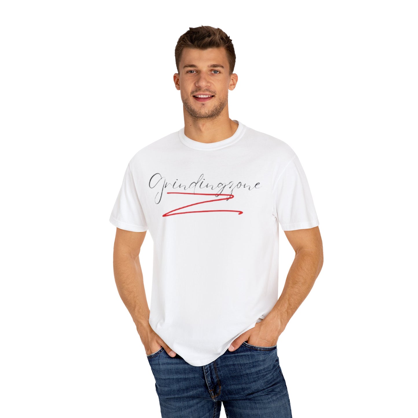 Simple Expressions- Grindingzone Unisex Garment-Dyed T-shirt
