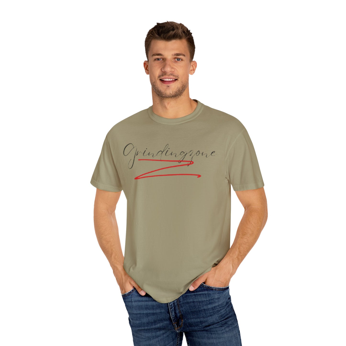 Simple Expressions- Grindingzone Unisex Garment-Dyed T-shirt