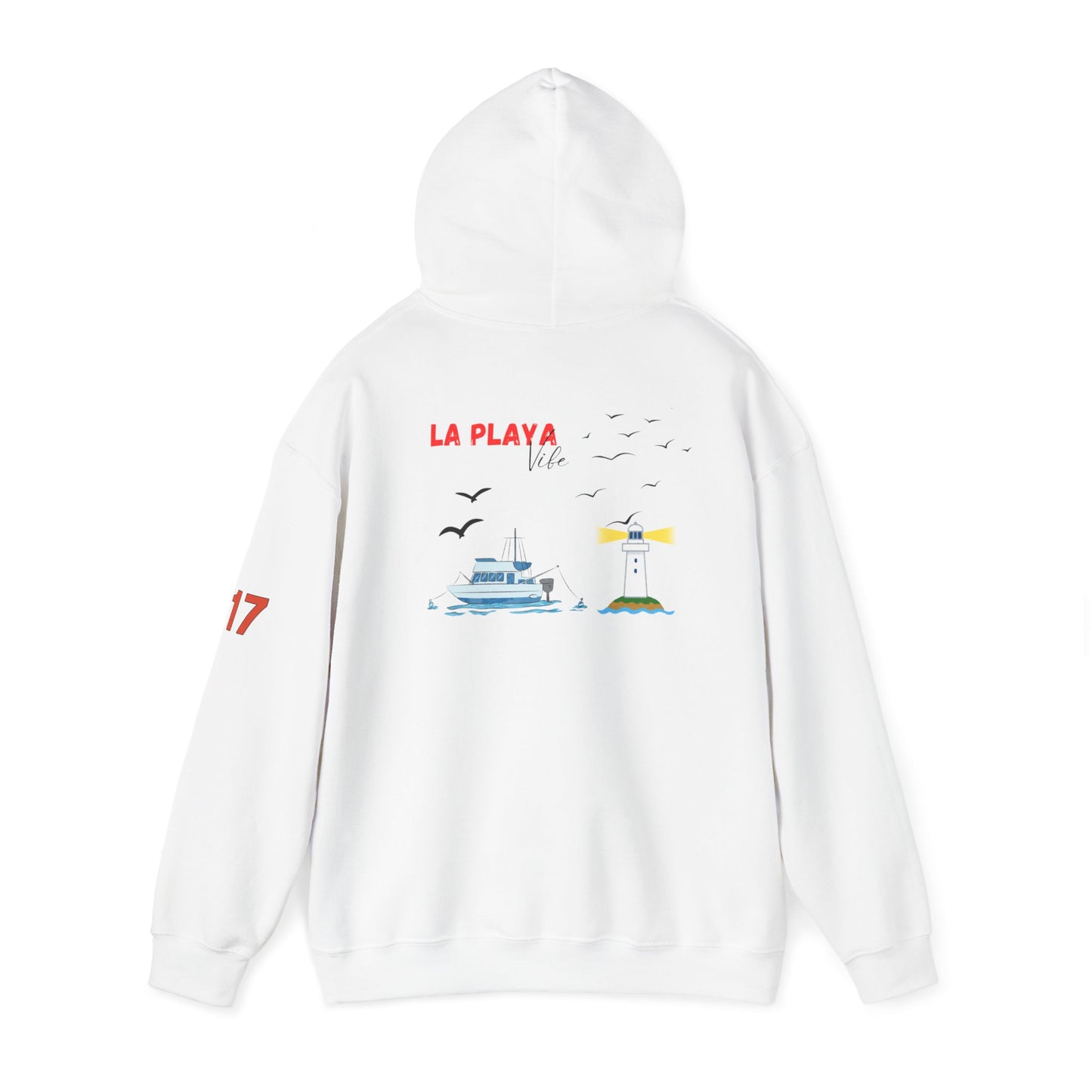 Simple Expressions- La playa beach Heavy Blend™ Hooded Sweatshirt