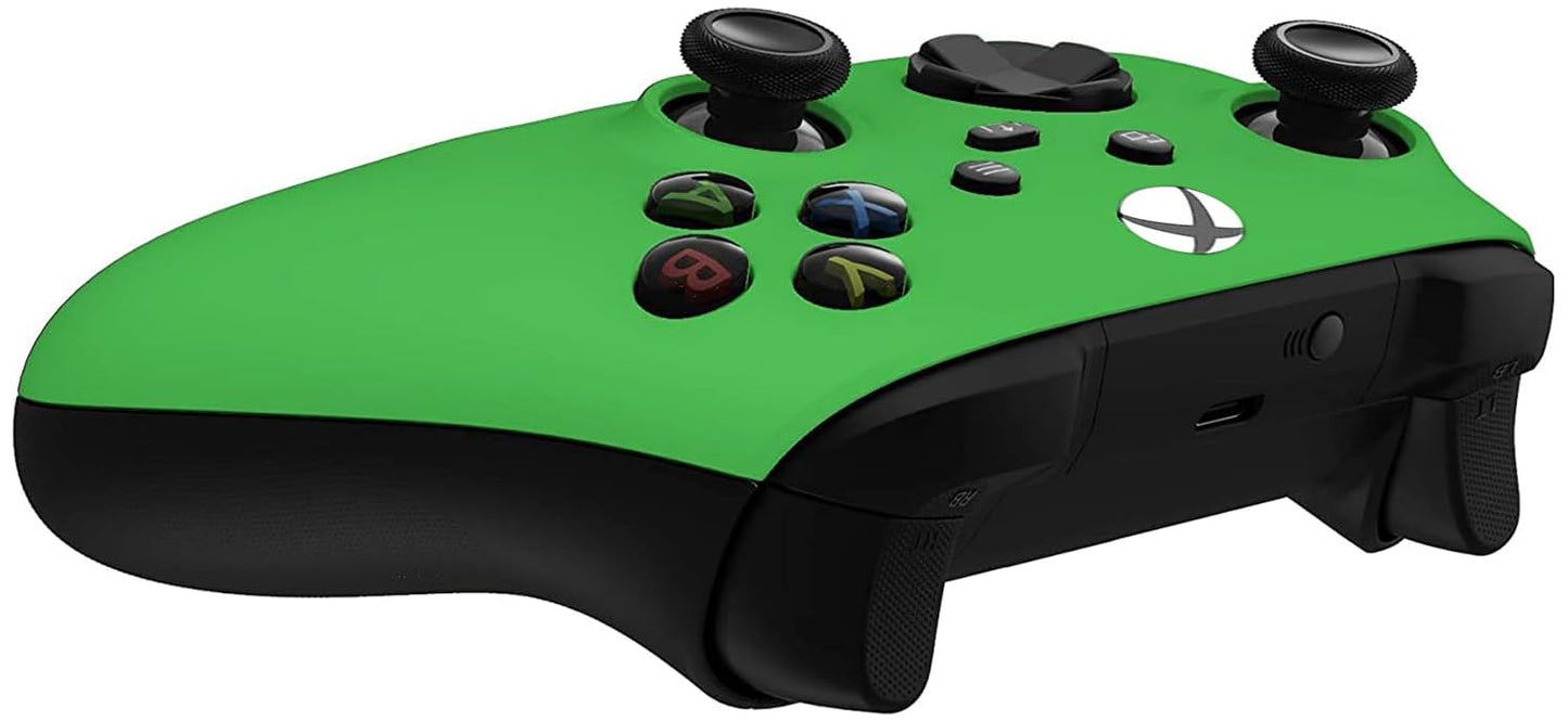 Custom Controllerzz Wireless Controller for Microsoft Xbox Series X/S & Xbox One - Custom Soft Touch Feel - Custom Series X/S Controller (X/S Bloody Zombie)