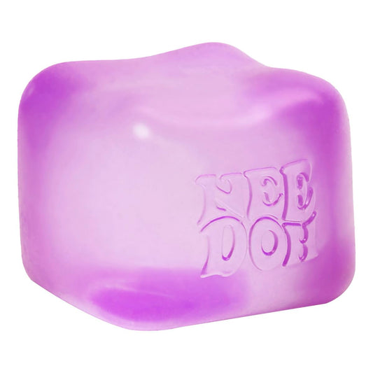 Schylling NeeDoh Nice Cube -Sensory Squeeze Toy with Super Solid Squish - 2.25" Cube