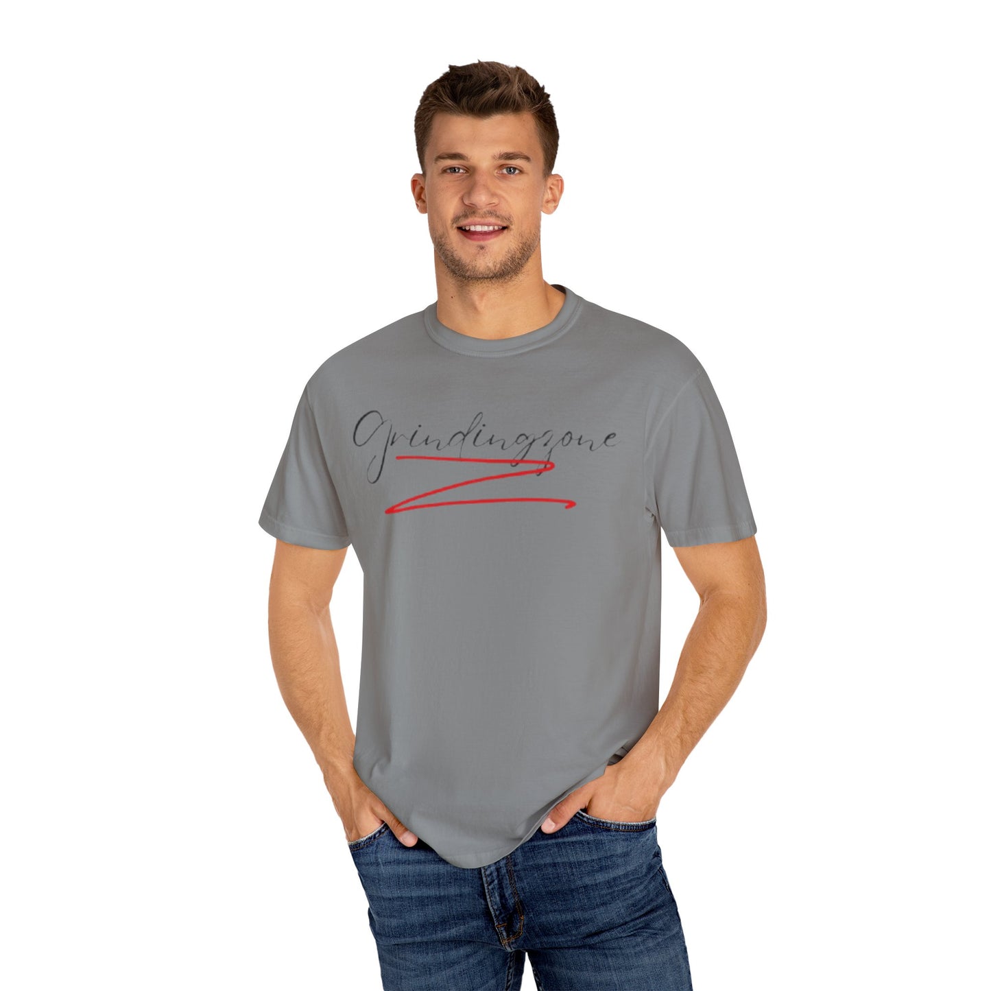 Simple Expressions- Grindingzone Unisex Garment-Dyed T-shirt