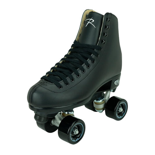 Riedell Boost Roller Skates - Lightweight, Comfortable Indoor Quad Skates for Men and Women Beginner to Seasoned with Smooth Retro Build