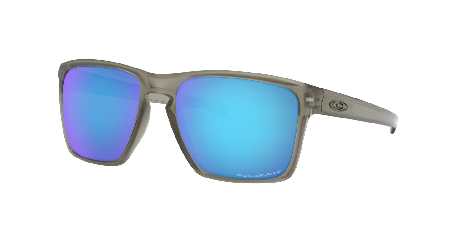 Oakley Man Sunglasses Matte Black Frame, Grey Lenses, 57MM
