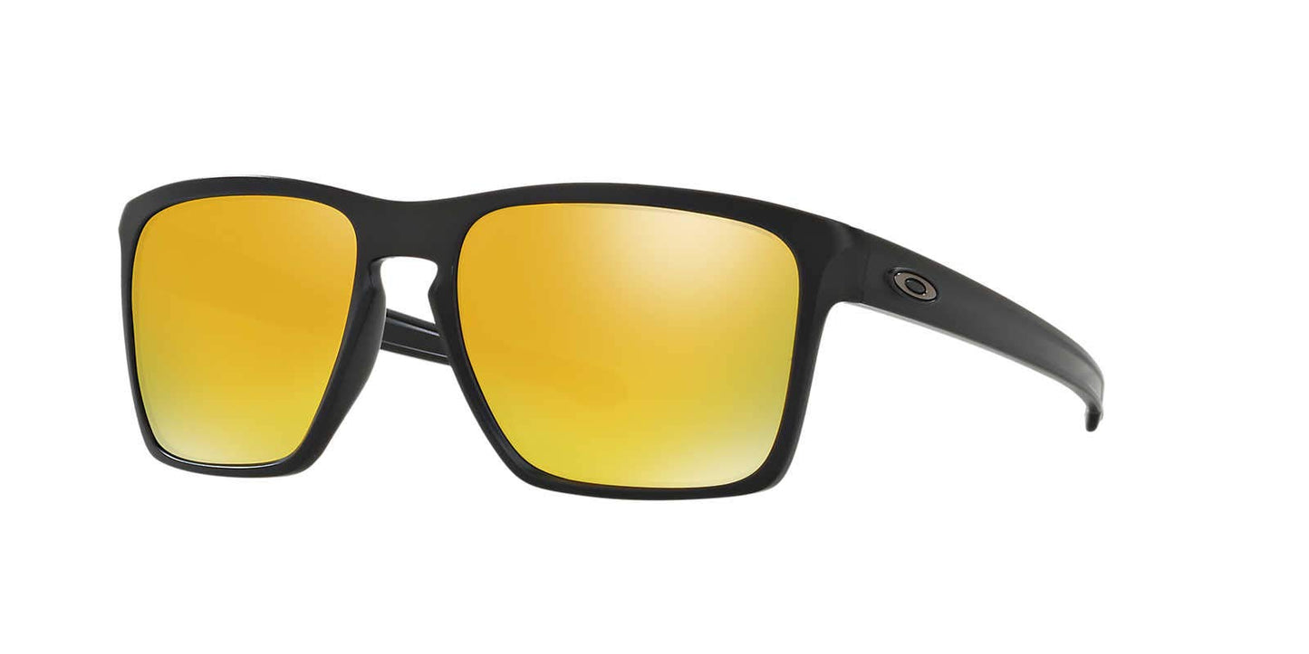 Oakley Man Sunglasses Matte Black Frame, Grey Lenses, 57MM