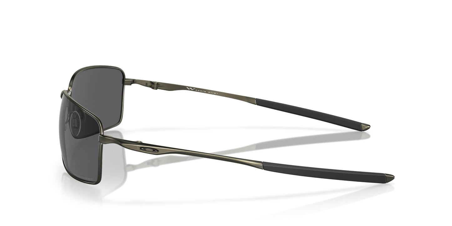 Oakley Men's OO4075 Square Wire Rectangular Metal Sunglasses