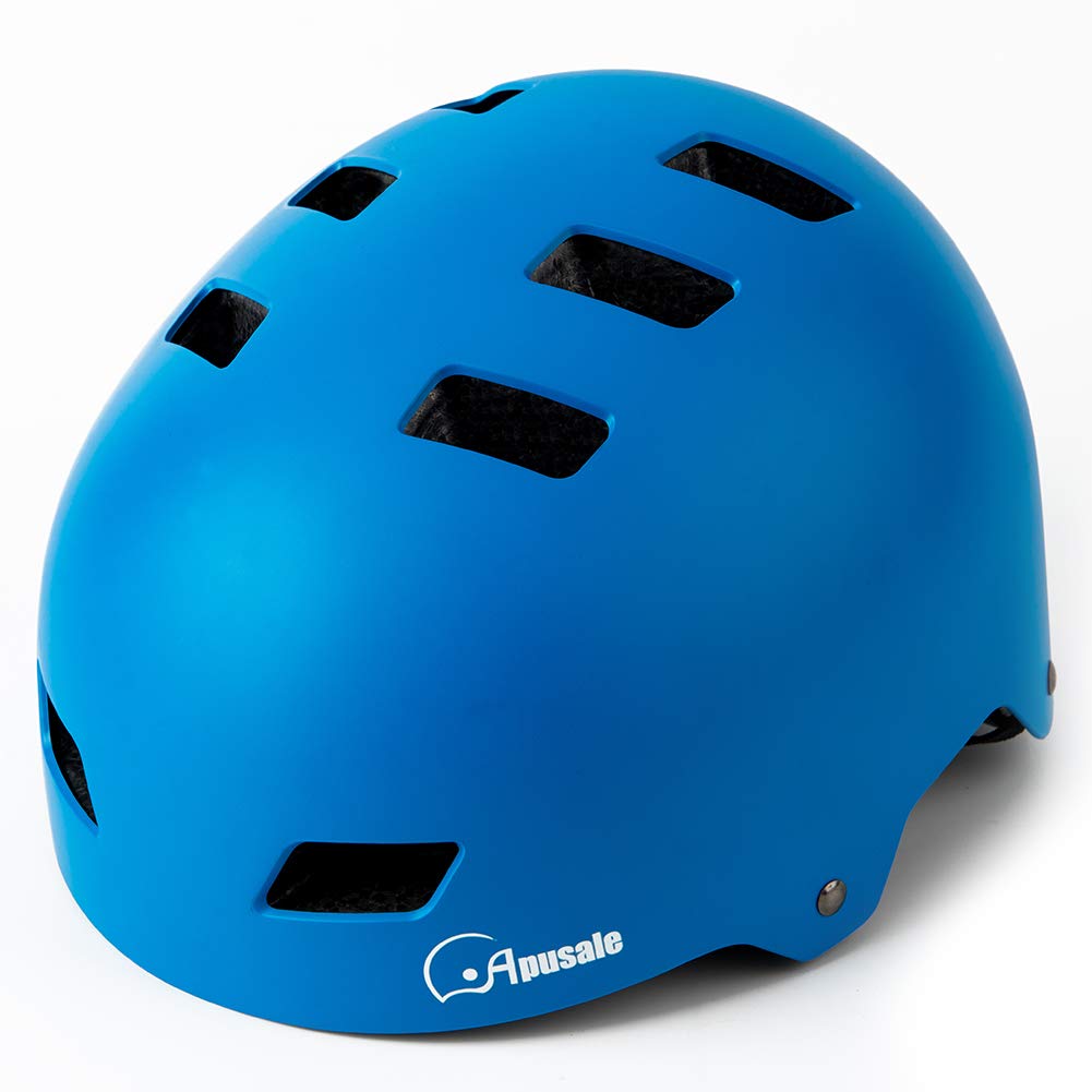 Bike Skateboard Helmet, Adjustable and Multi-Sport for Skate Scooter, 3 Sizes for Adult Youth Kids Toddler