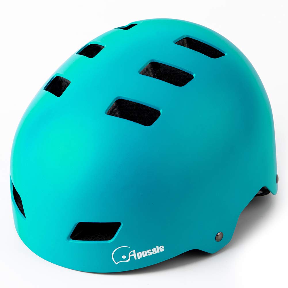 Bike Skateboard Helmet, Adjustable and Multi-Sport for Skate Scooter, 3 Sizes for Adult Youth Kids Toddler