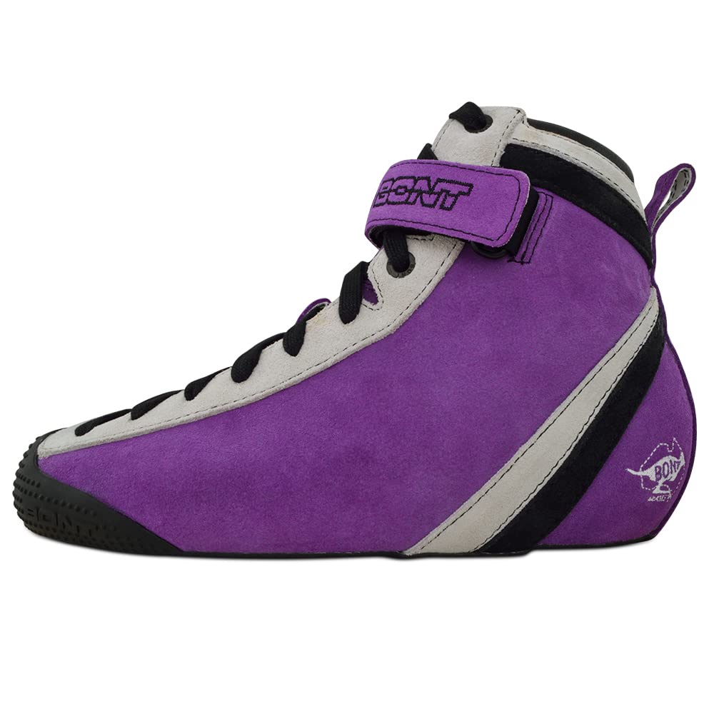Bont Parkstar Purple Suede Professional Roller Skates for Park Ramps Bowls Street - Rollerskates for Outdoor and Indoor Skating
